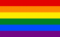 LGBTQ rainbow pride flag